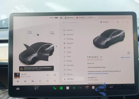 2022 Tesla Model Y Performance Dual Motor All-Wheel Drive из США, поврежденный, VIN 7SAYGDEF3NF347367